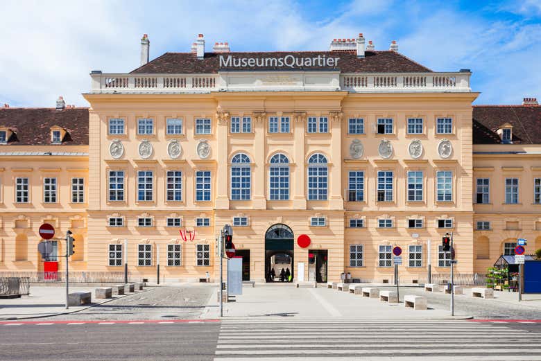 Il complesso Museumsquartier di Vienna