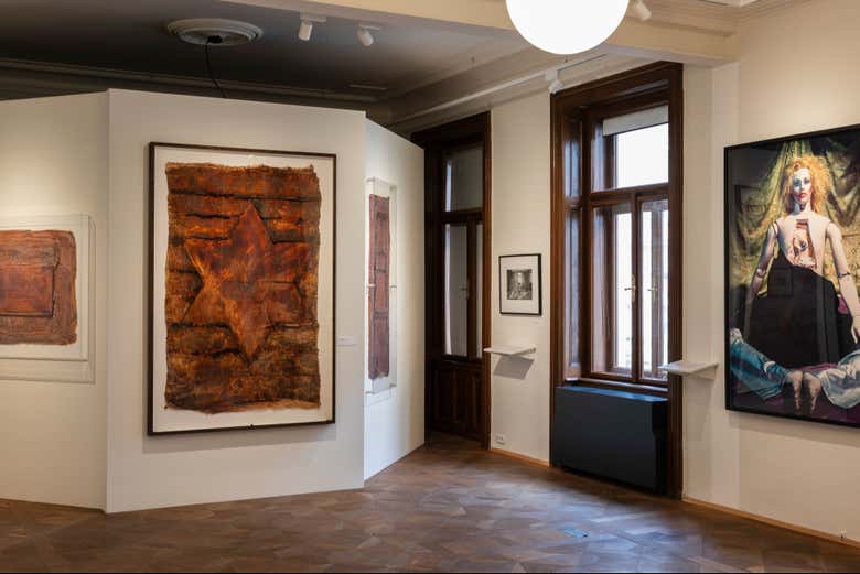 L'une des salles de la maison-musée Freud de Vienne