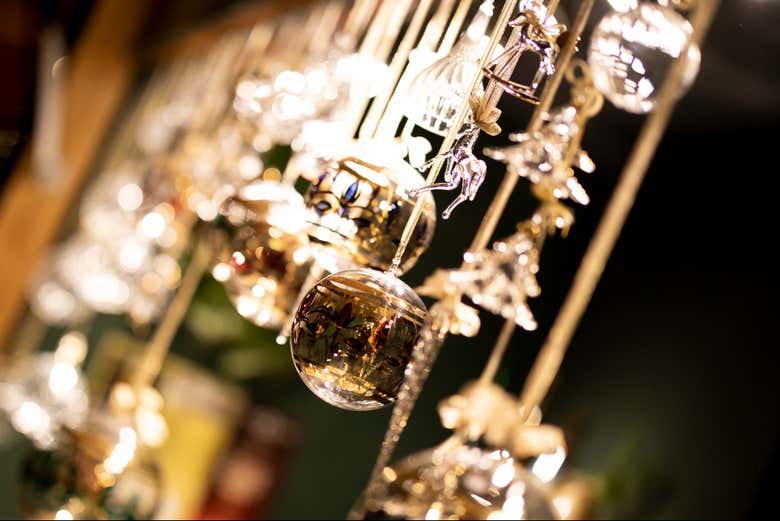 Decorações natalinas em Viena