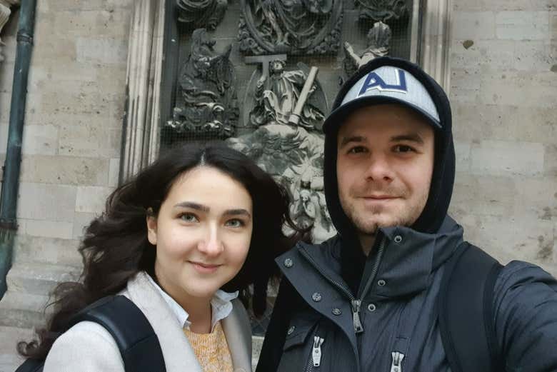 Disfrutando del juego de pistas