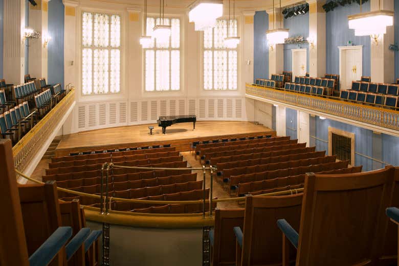Escenario de la Konzerthaus de Viena