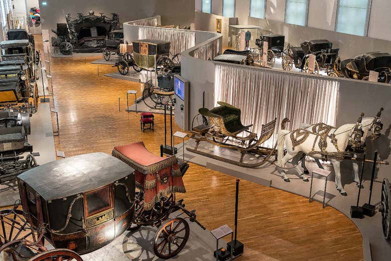 Exposición de carruajes en Viena
