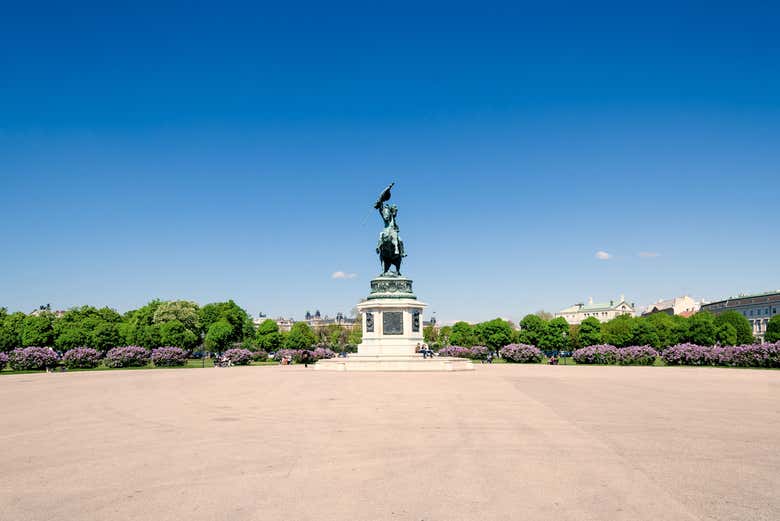 La place des Héros (Heldenplatz)