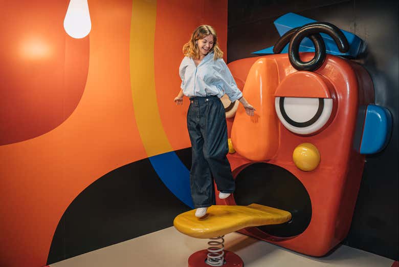 Explore unique interactive rooms