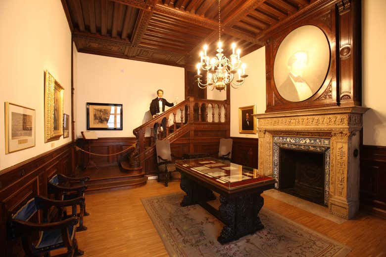 Una de las salas de la Casa de la Música