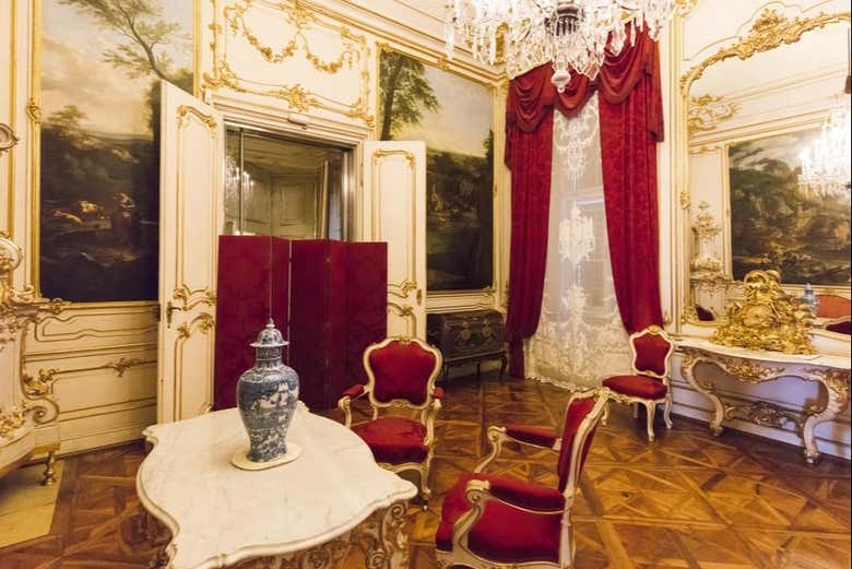Salle intérieur du château