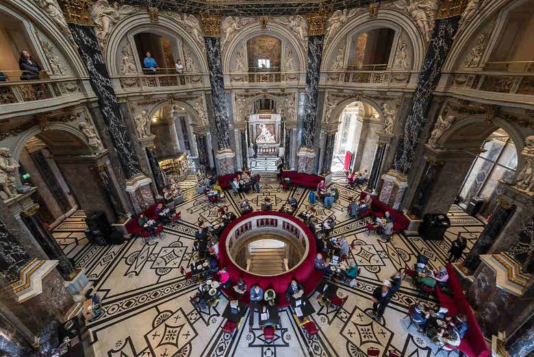 Interior do Museu de História da Arte de Viena