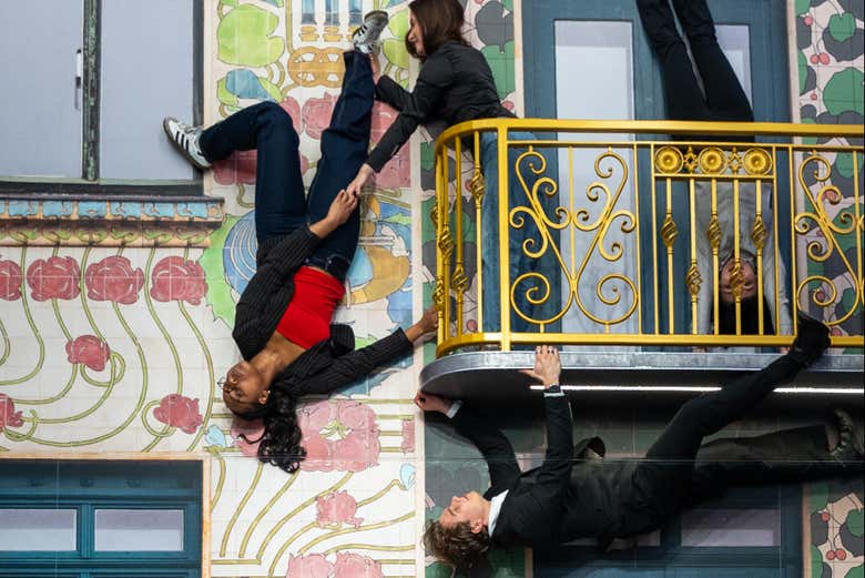Brincando no Museu das Ilusões