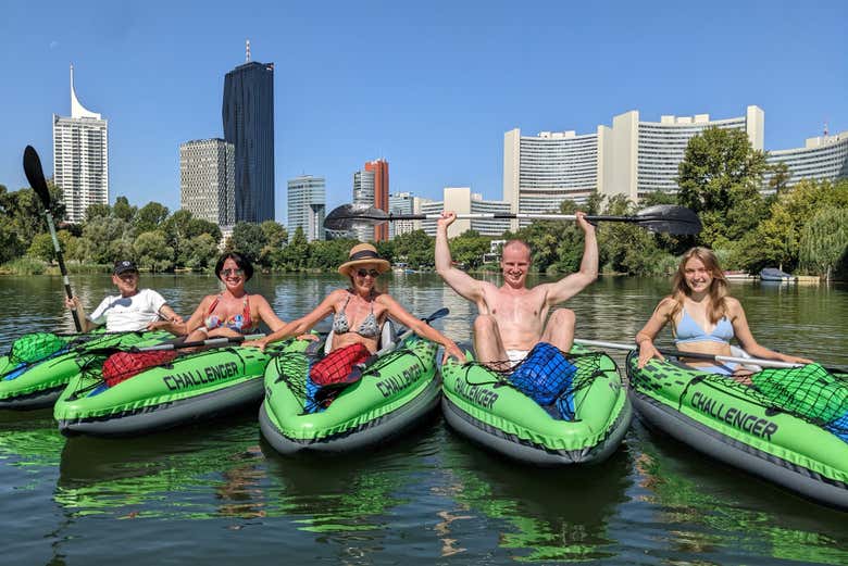 kayak tour vienna