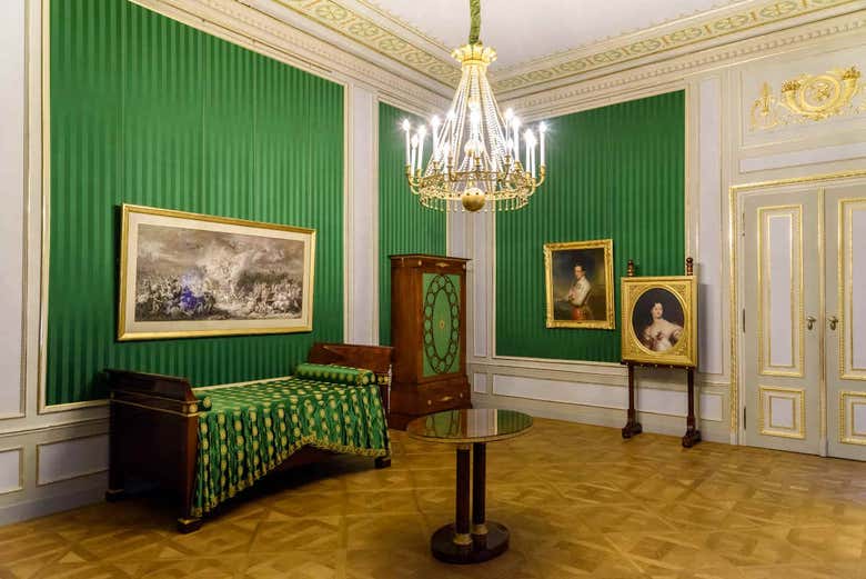 Uno dei saloni del museo