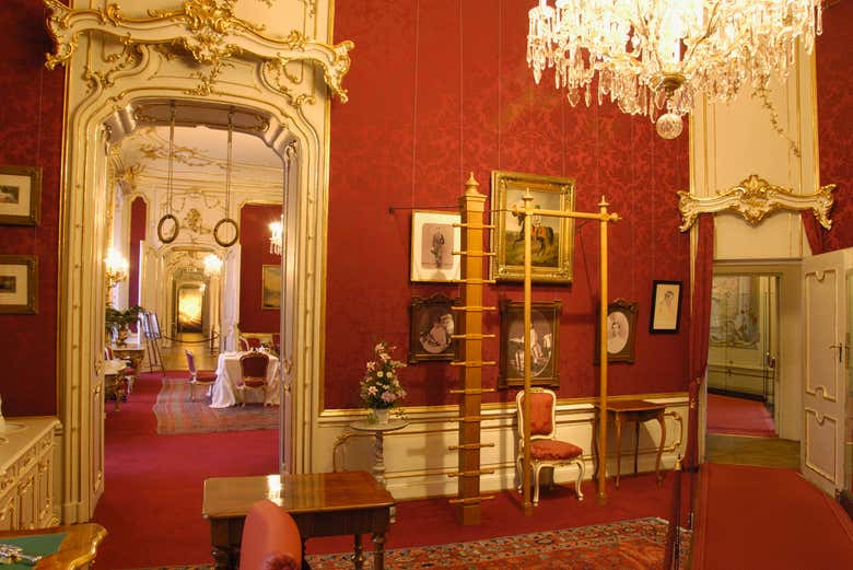 Gli appartamenti della principessa Sissi
