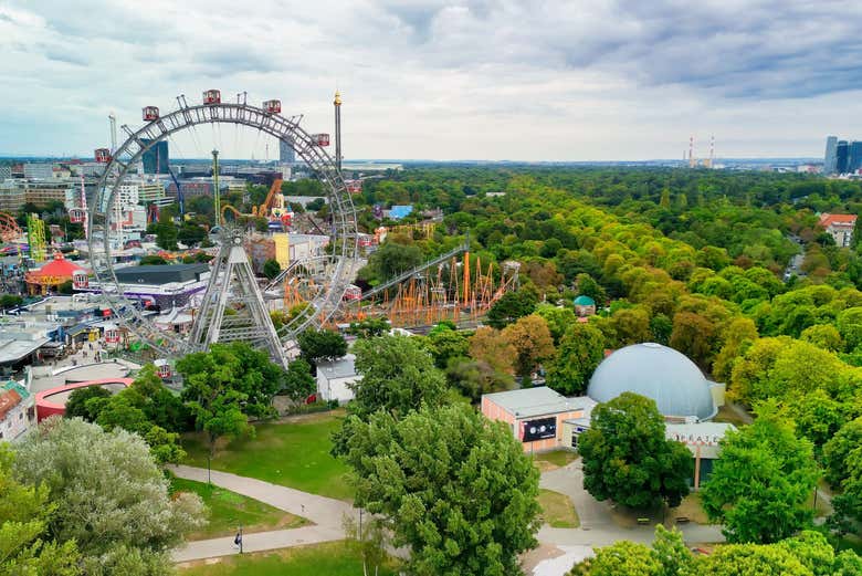 El bosque que rodea la Noria de Viena