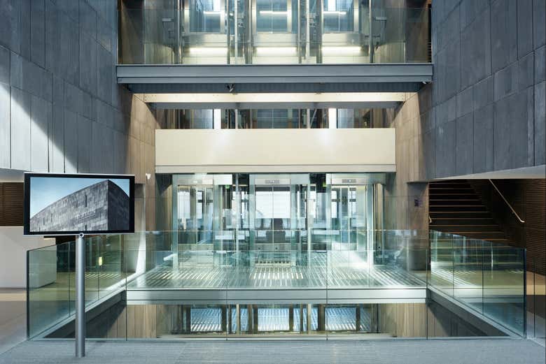 Pasillo interior del Museo de Arte Moderno de Viena