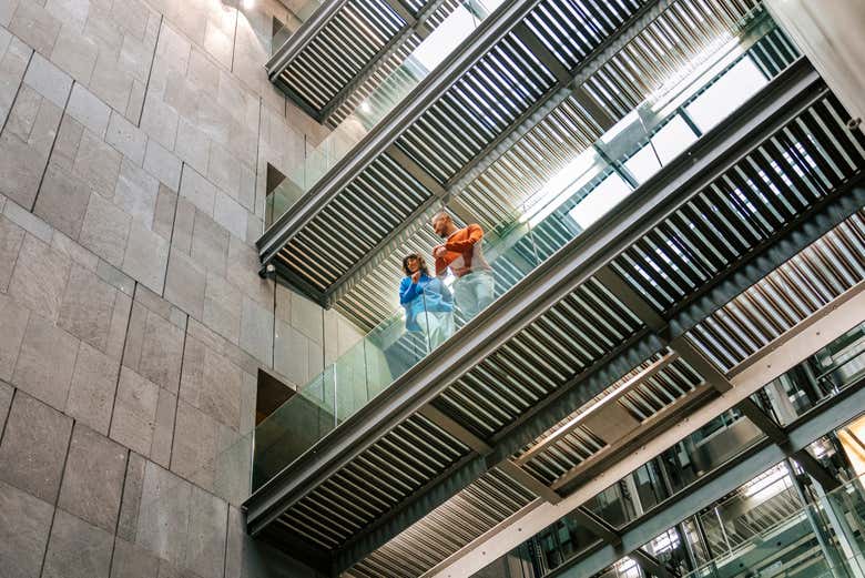 Recorriendo los pasillos del Museo de Arte Moderno de Viena