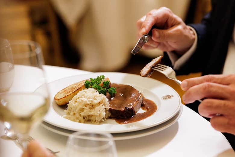 Uno de los deliciosos platos que probaréis