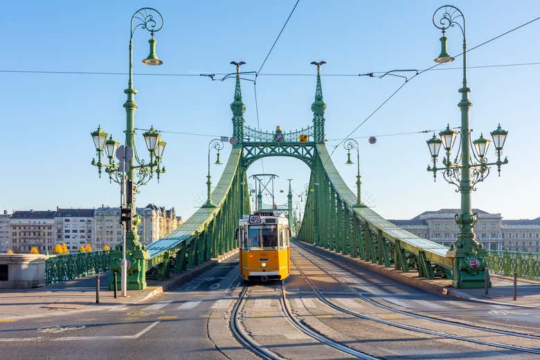Uno dei ponti di Budapest