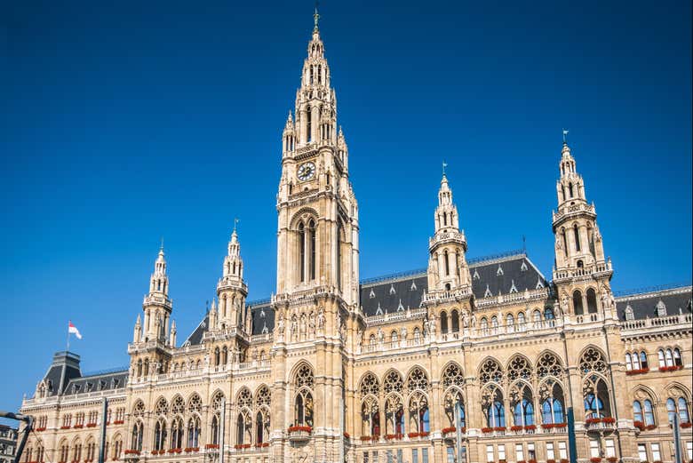 Rathausplatz, l’hôtel de ville de Vienne