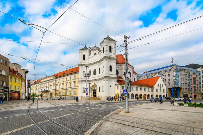 Percorreremos o centro de Bratislava