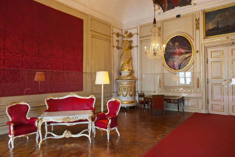 L'une des salles du Palais