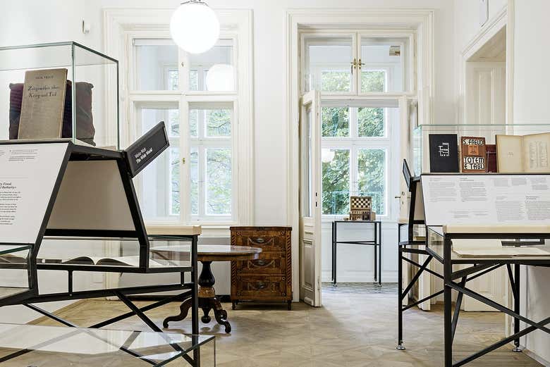 L'une des pièces du musée Freud