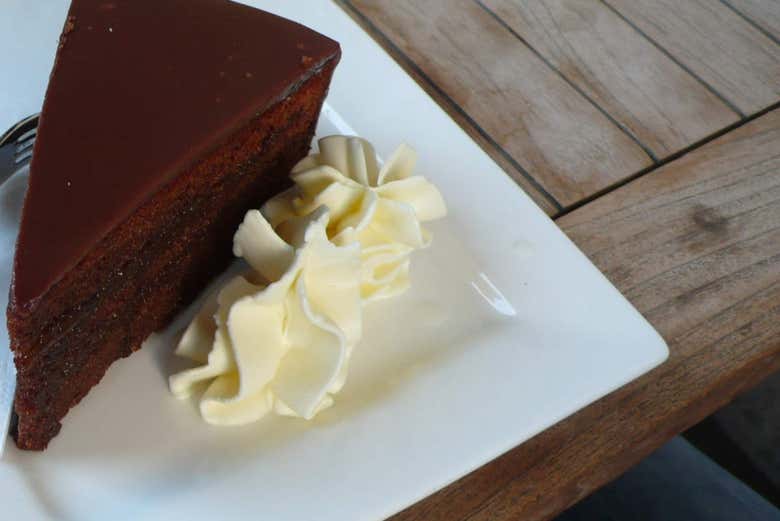 Torta típica de Viena