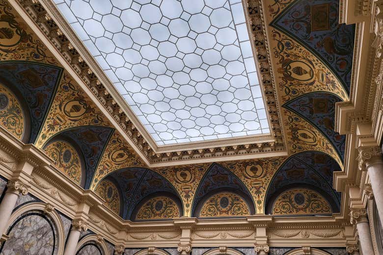 Il soffitto del Museo Albertina Modern