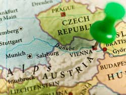 Vienna on the map