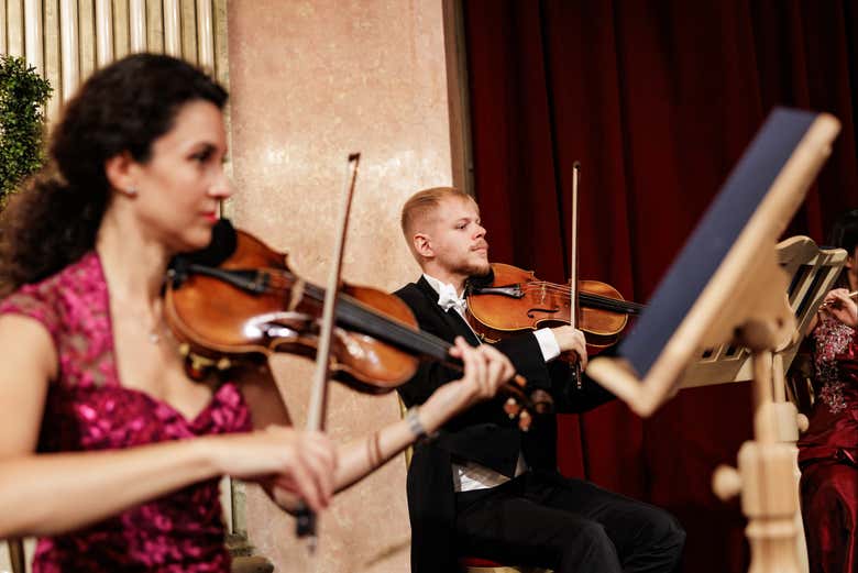 Sentiréis la pasión de los músicos