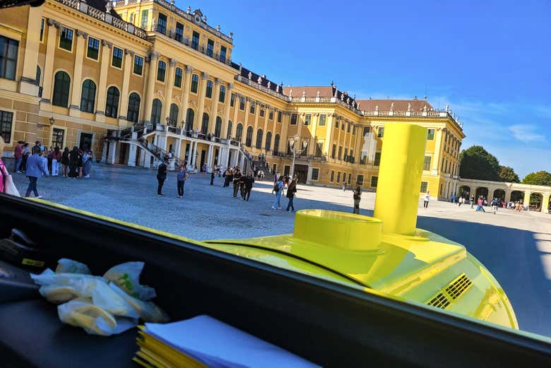 Vista dal treno turistico