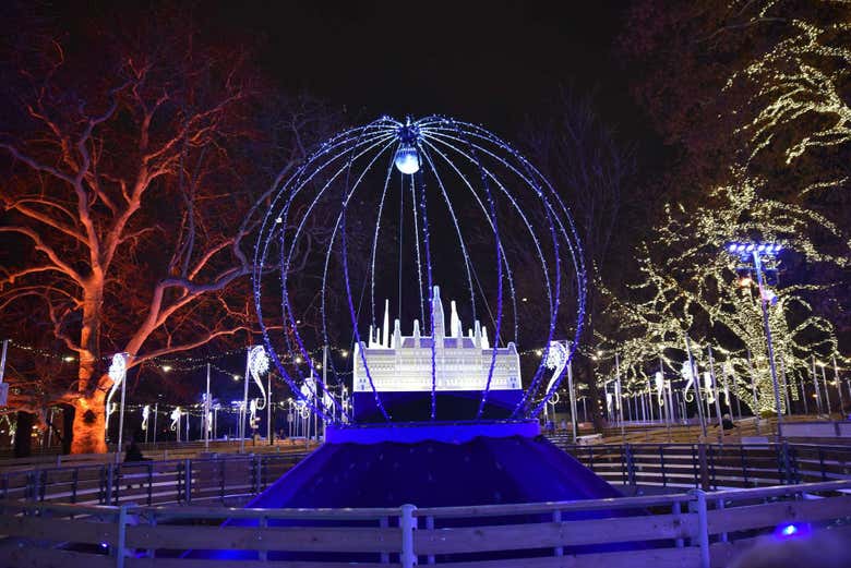 Décorations de Noël à Vienne