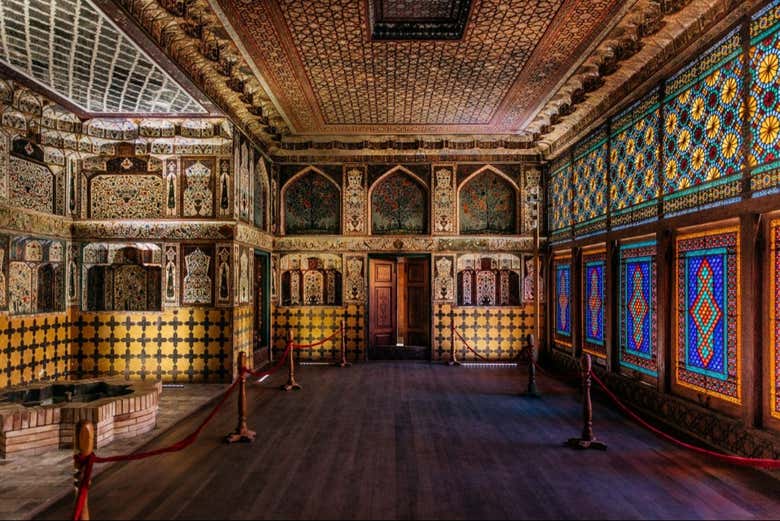 Interno del Palazzo dei Kanes di Sheki