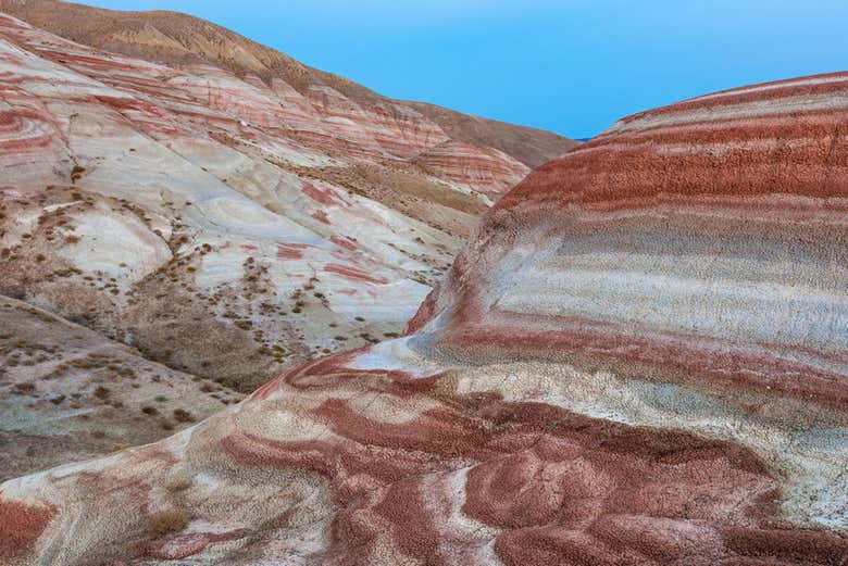 Las montañas Candy Cane
