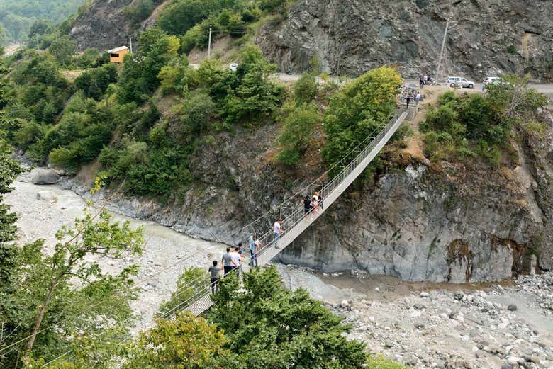 Ponte suspensa de Ismayilli