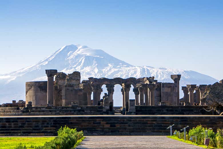 Ruinas de Zvartnots (Armenia)