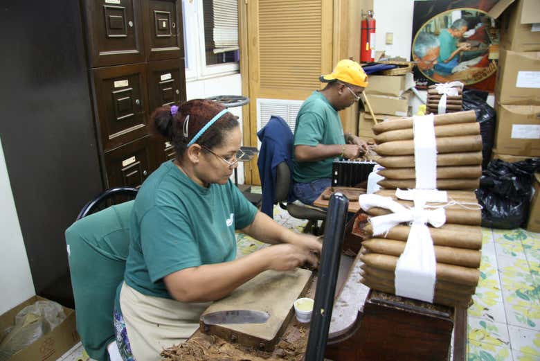 Meet the workers of the factory