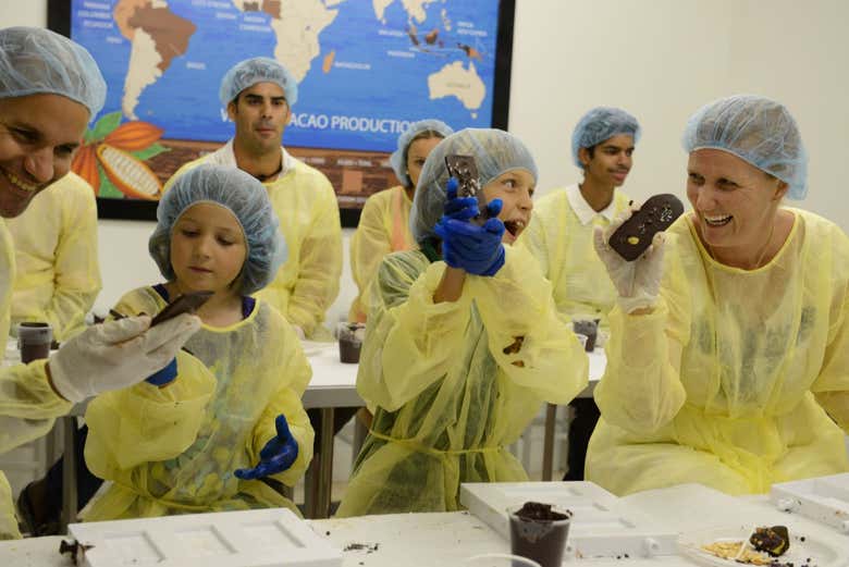 Creando nuestras barras de chocolate