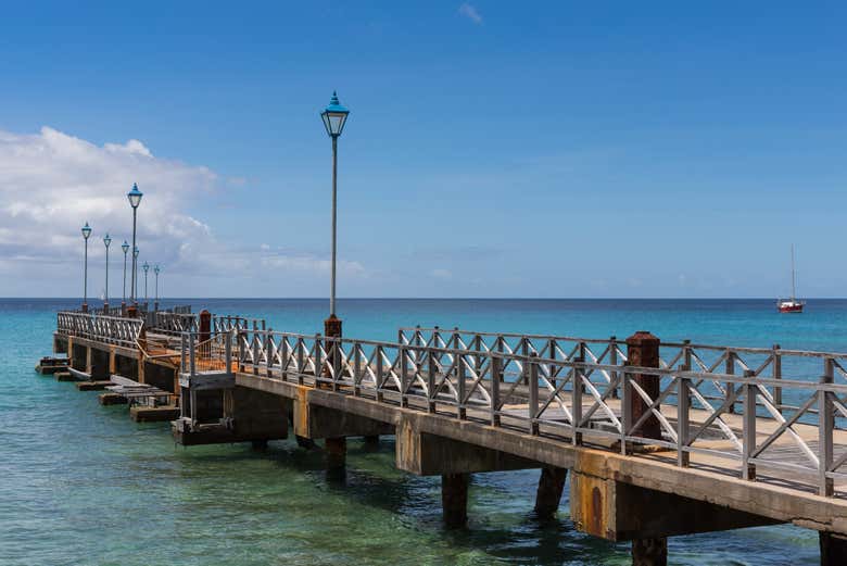 El viejo muelle de Speightstown