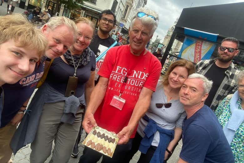 Saborearemos un auténtico chocolate belga