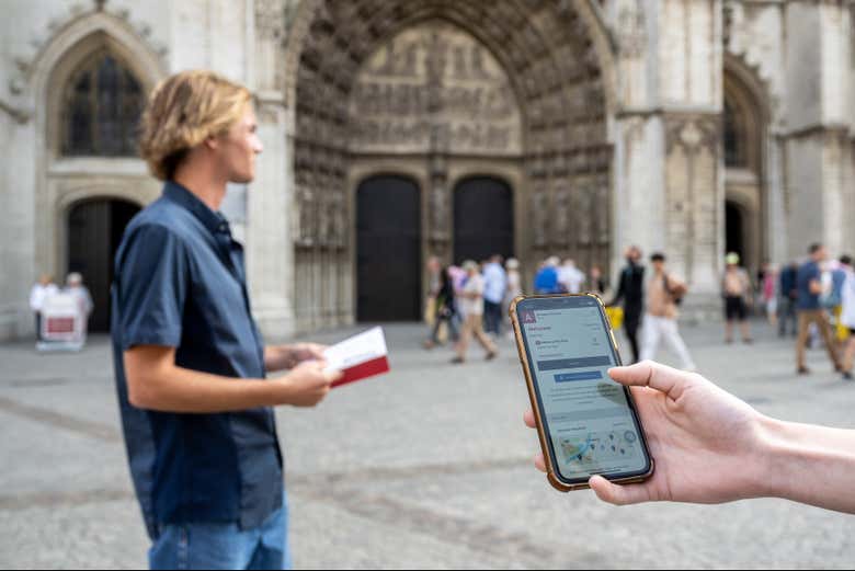 Recorriendo el centro de Amberes