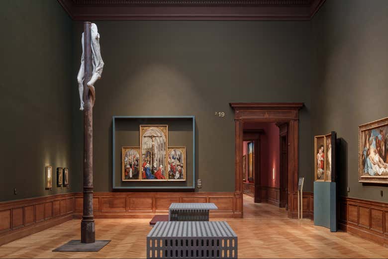 Una de las salas de pintura flamenca del museo