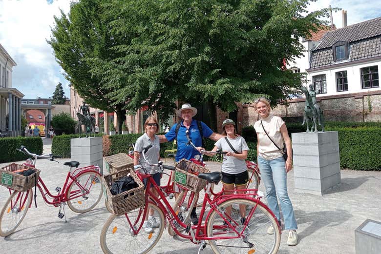 Balade à vélo dans Bruges