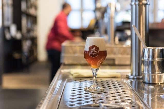 Nel museo della birra