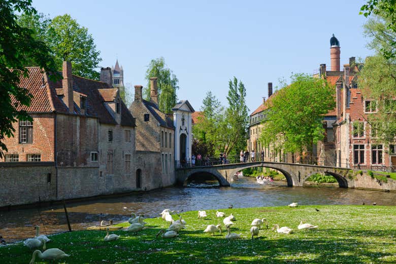 Canal et Béguinage de Bruges
