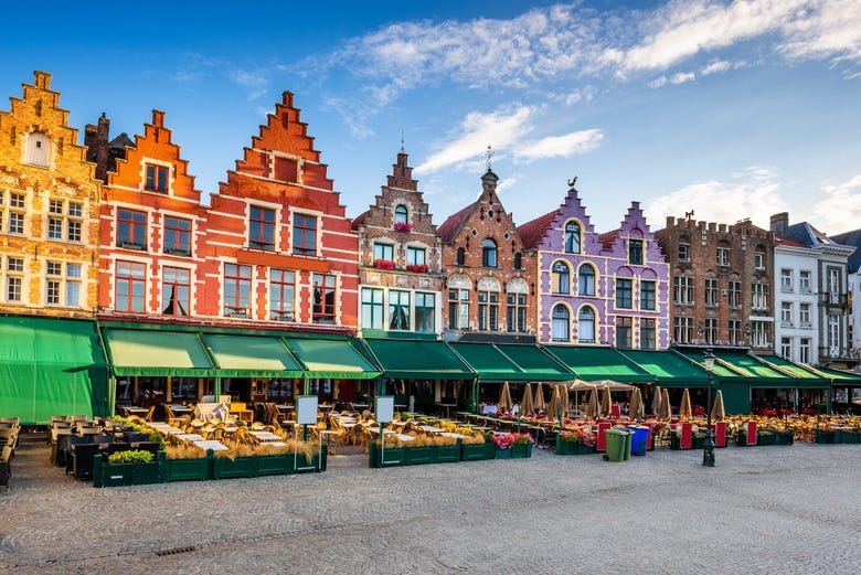 Bruges' charming historic centre