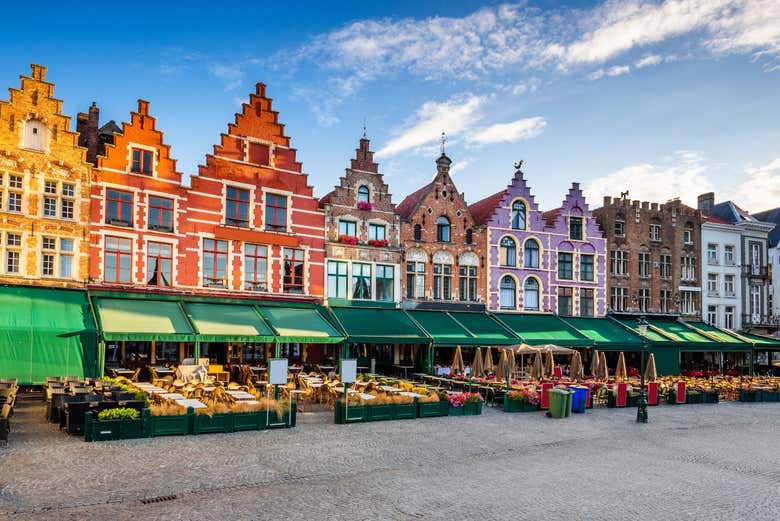 Les charmantes maisons de Bruges