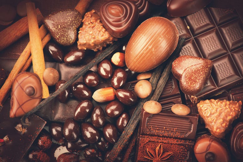 Vous dégusterez de délicieux chocolats belges