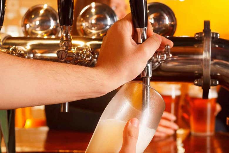 Torneira de cerveja belga