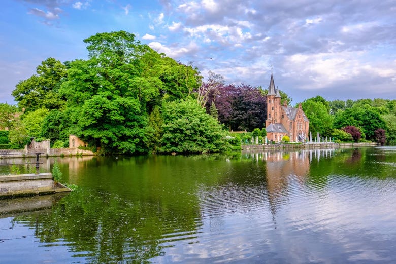 Lake of Love in Bruges