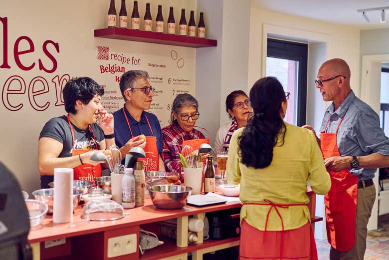En todo momento contaréis con la ayuda de un cocinero experto