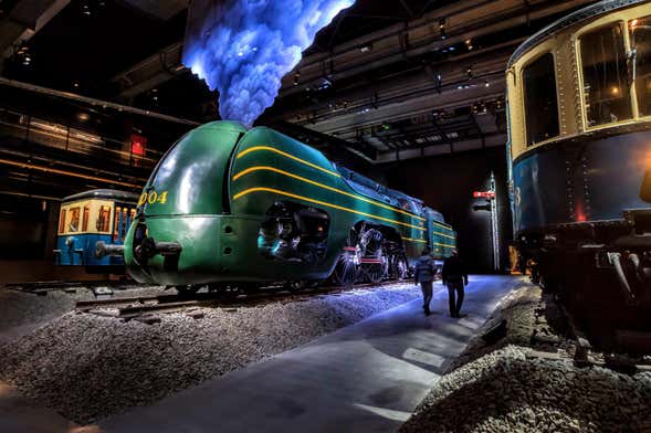 Billet pour le musée Train World de Bruxelles